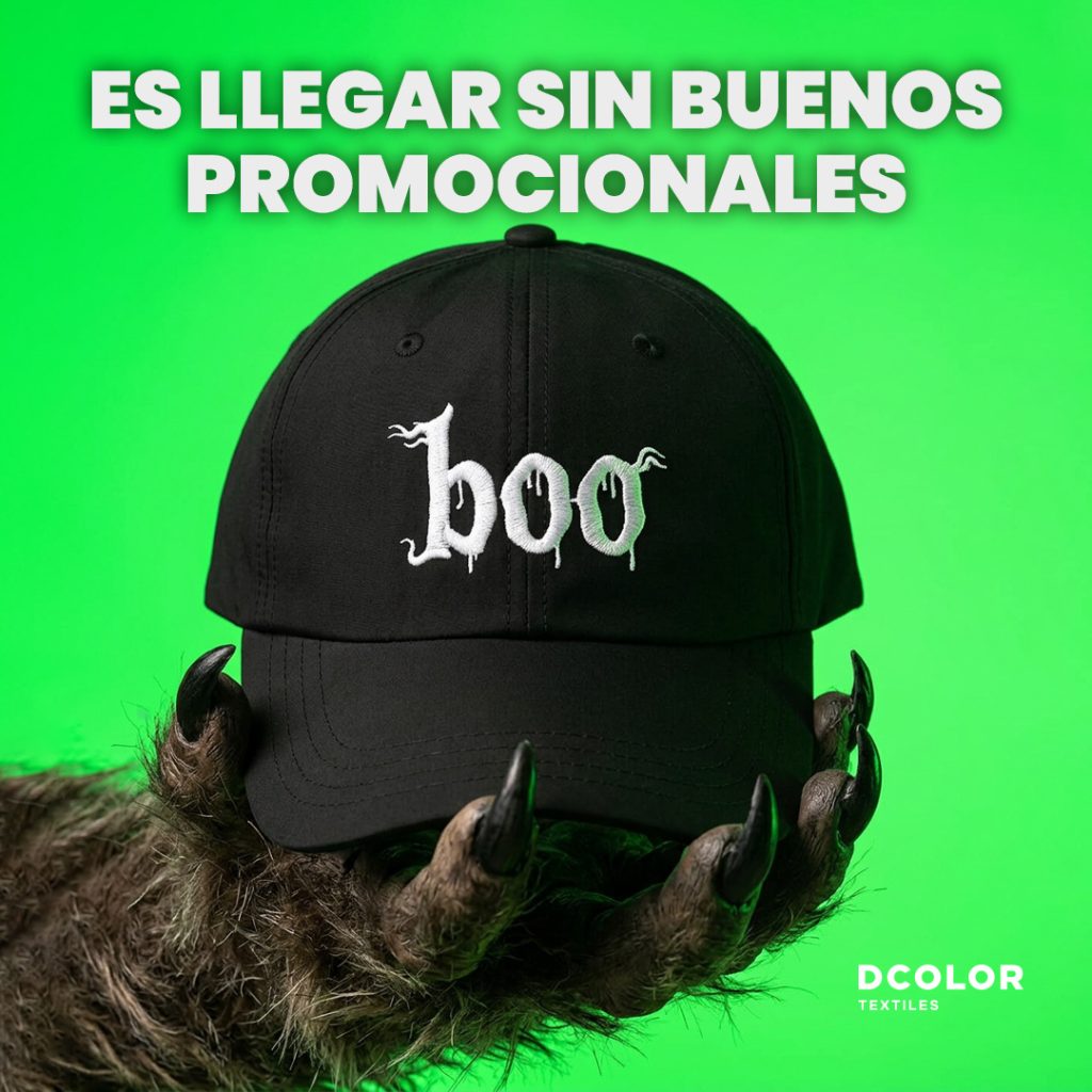gorra personalizada boo de color
